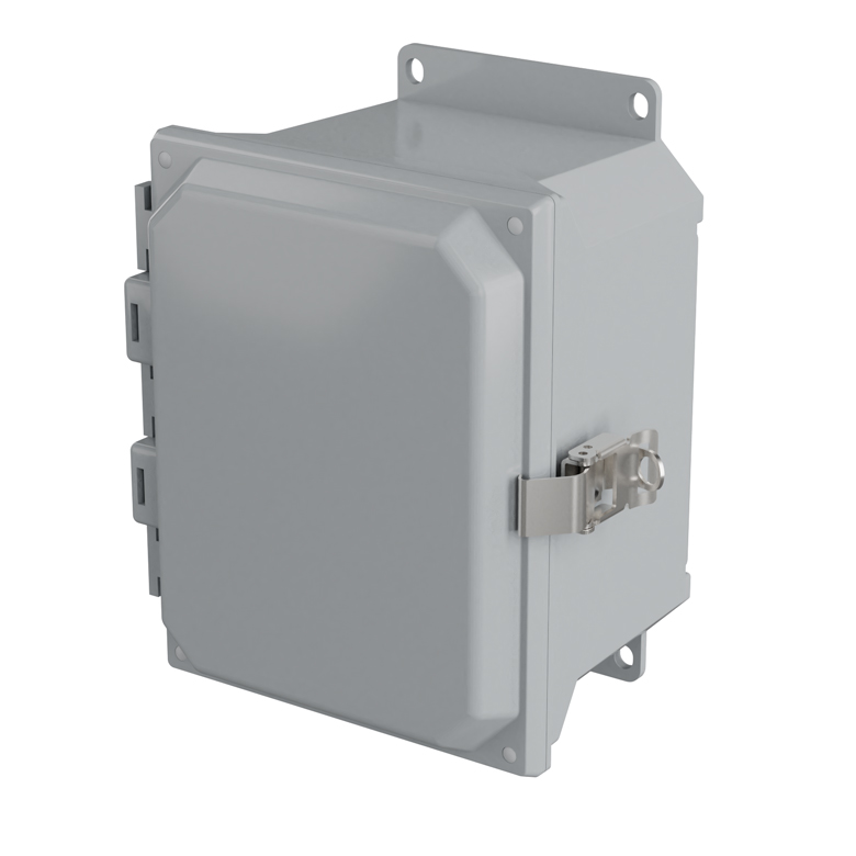 Lafferty Enclosure, Plastic, 8" x 6" x 4", Lock Top (image for) Lafferty Enclosure, Plastic, 8" x 6" x 4", Lock Top