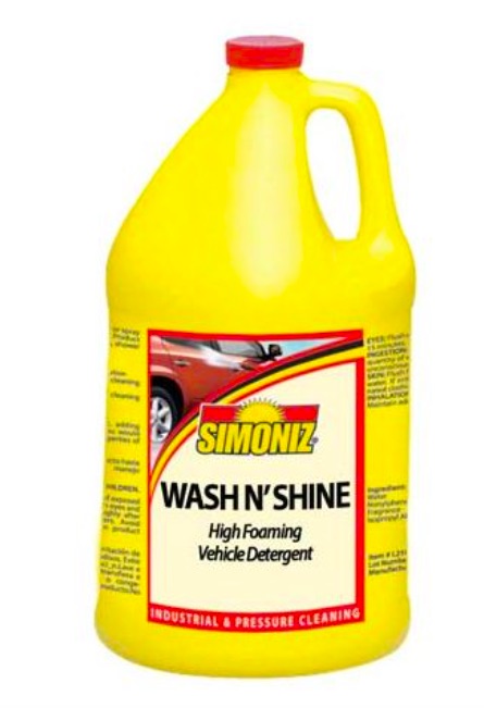 Simoniz Wash N Shine, Foaming Car Wash, 4 gal case (image for) Simoniz Wash N Shine, Foaming Car Wash, 4 gal case